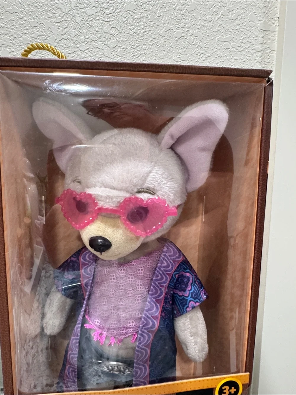 Skyler Plush Doll in Pink and Purple